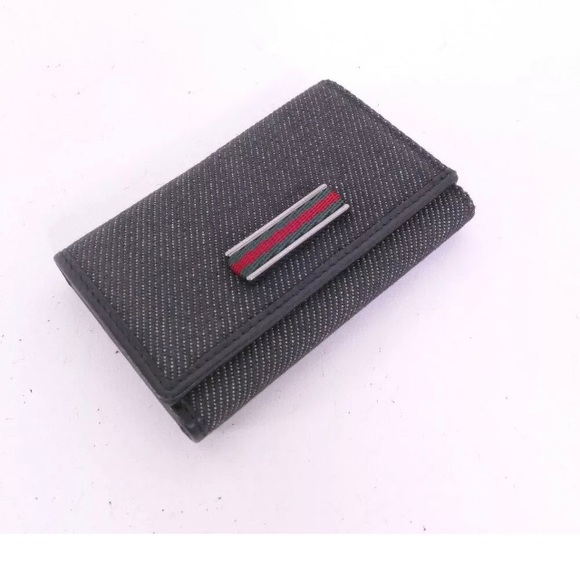 GUCCI Denim Indigo Denim six hooks Key case - Picture 5 of 12